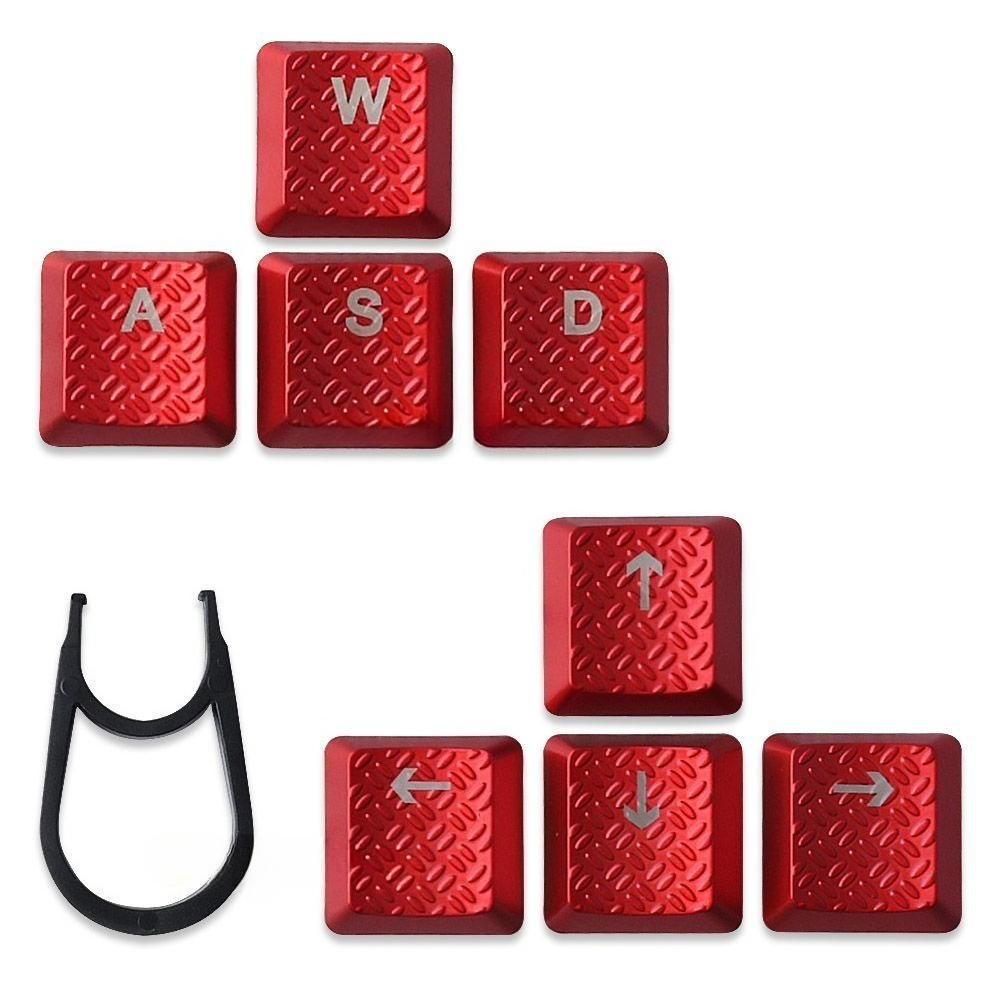 Gaming Keyboard Tkl - DIY ปุ่มกดสีแดงโปร่งแสงเข้ากันได้กับโลจิเทค G913 G915 G813 G815