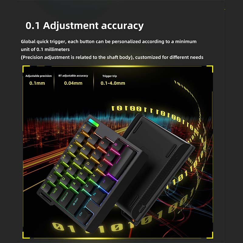 คีย์บอร์ดเกมมิ่งแบบกลไก HE30 2 - Gaming Keyboard Magnetic Switches บทวิจารณ์และราคา