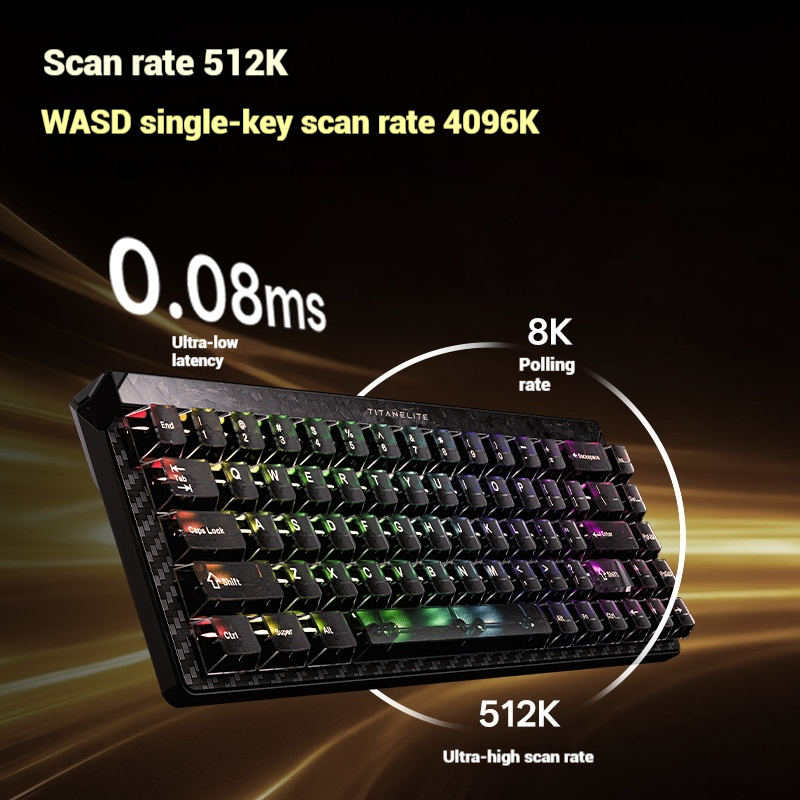 คีย์บอร์ดเกมมิ่ง Madlions FGG  - Gaming Keyboard Magnetic Switches บทวิจารณ์และราคา
