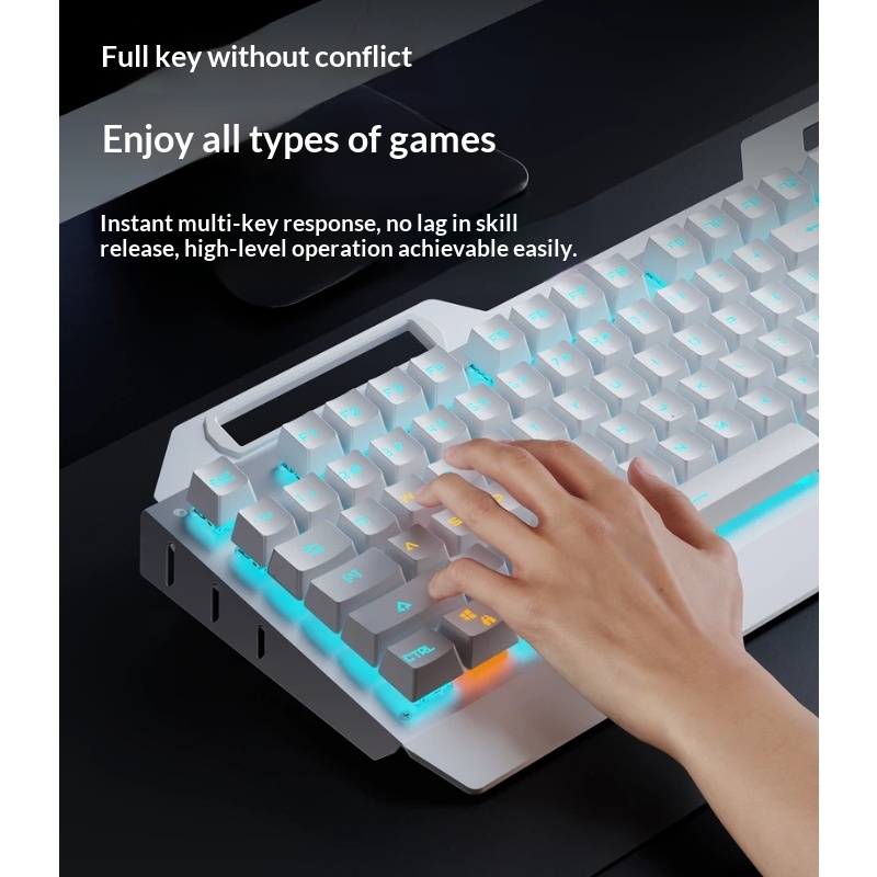 ชุดคีย์บอร์ดเกมมิ่งไร้สาย Ewea - Gaming Keyboard Extension บทวิจารณ์และราคา