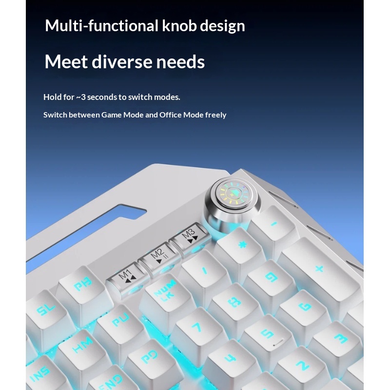 ชุดคีย์บอร์ดเกมมิ่งไร้สาย Ewea - Gaming Keyboard Extension บทวิจารณ์และราคา