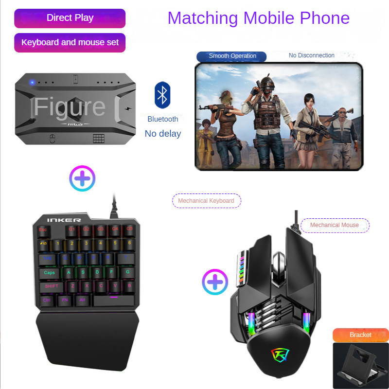 M1 Pro เกมแพด ตัวแปลงเกมมือถือ - Gaming Keyboard Mouse Combo บทวิจารณ์และราคา