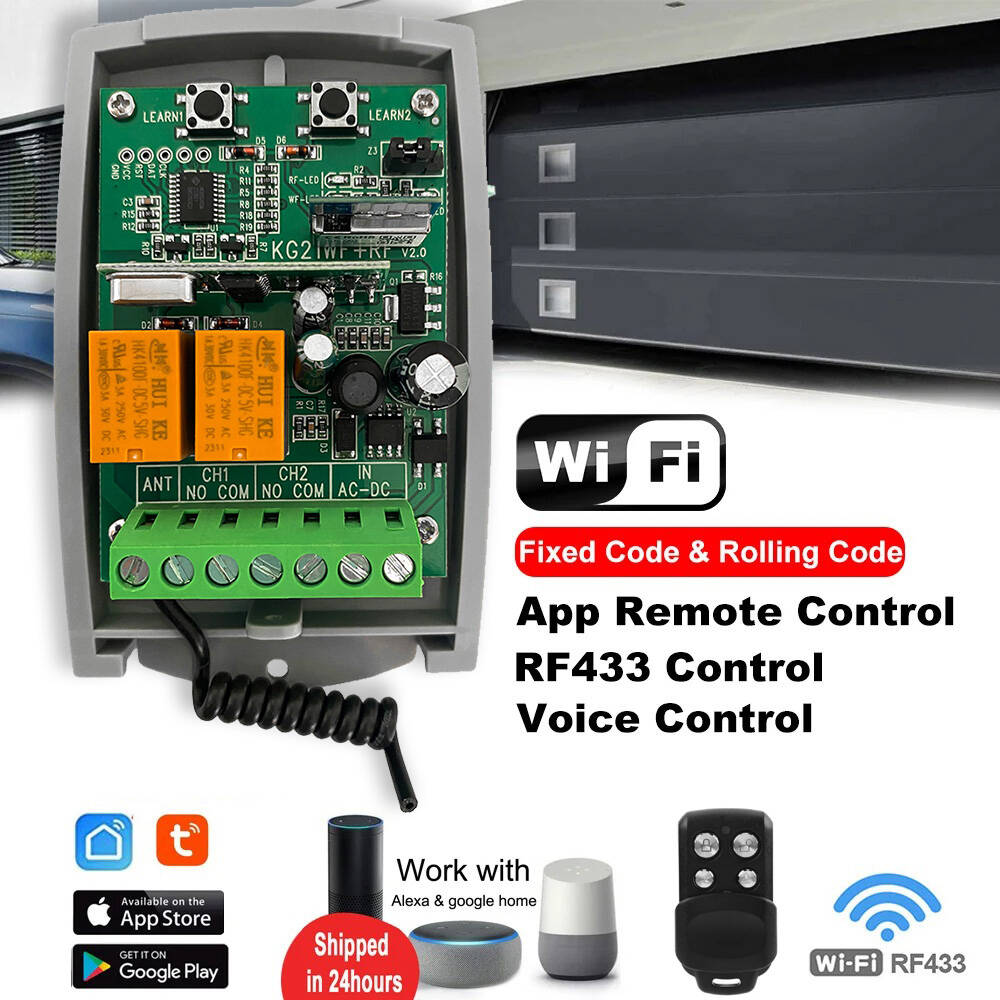Tuya WIFI โรงรถประตูประตูตัวรั - Switch Opener Tool บทวิจารณ์และราคา