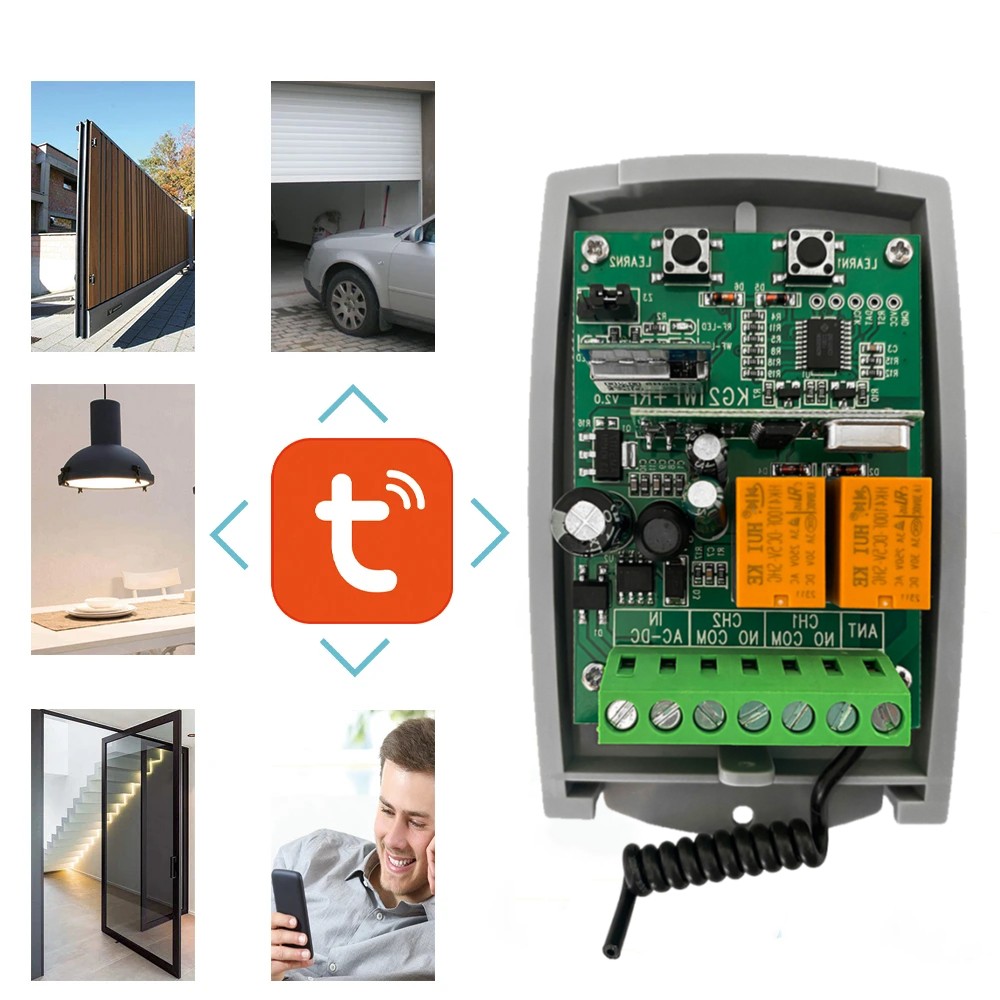 Tuya WIFI โรงรถประตูประตูตัวรั - Switch Opener Tool บทวิจารณ์และราคา