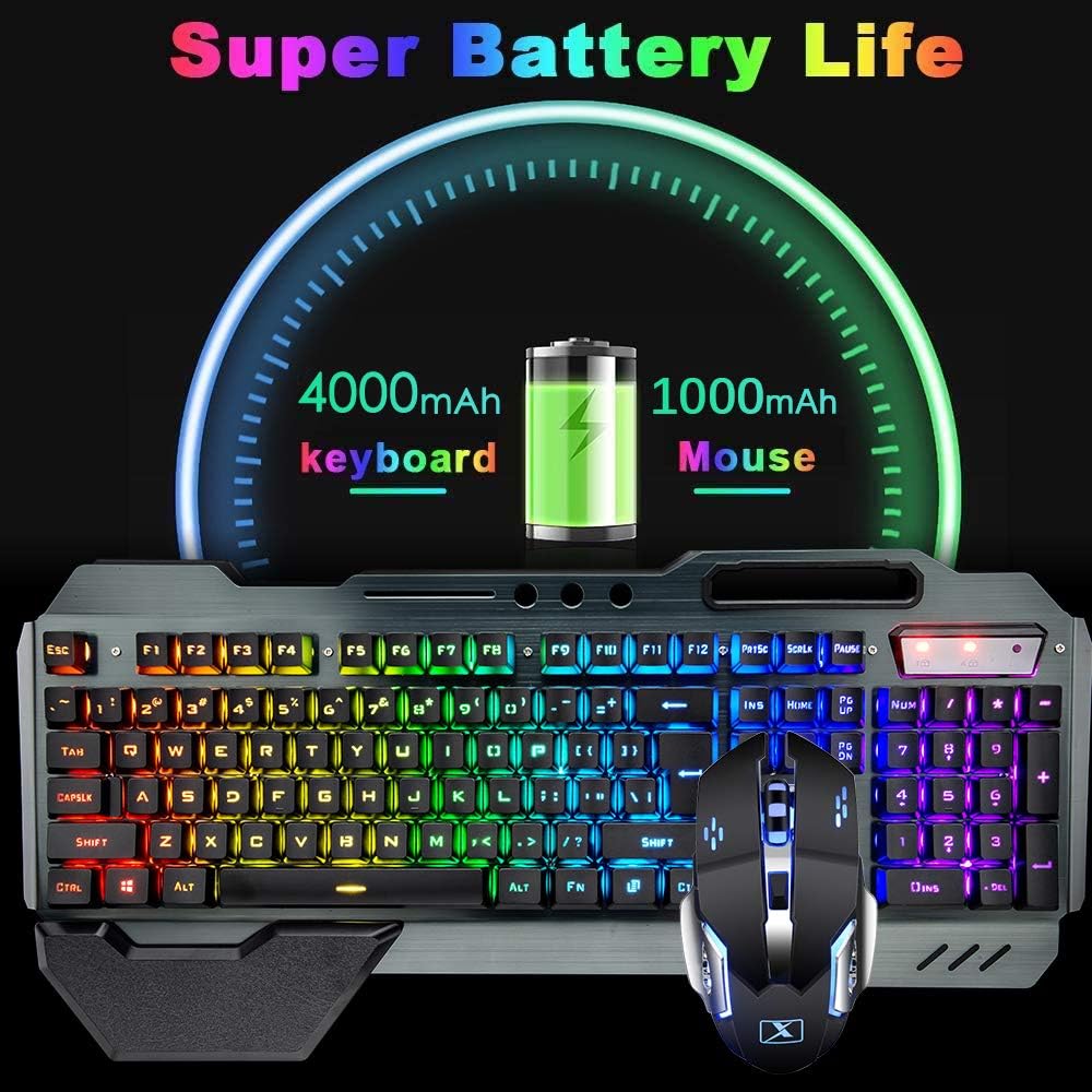 K680 คีย์บอร์ดเกมไร้สายและเมาส - Gaming Keyboard Mouse Combo บทวิจารณ์และราคา