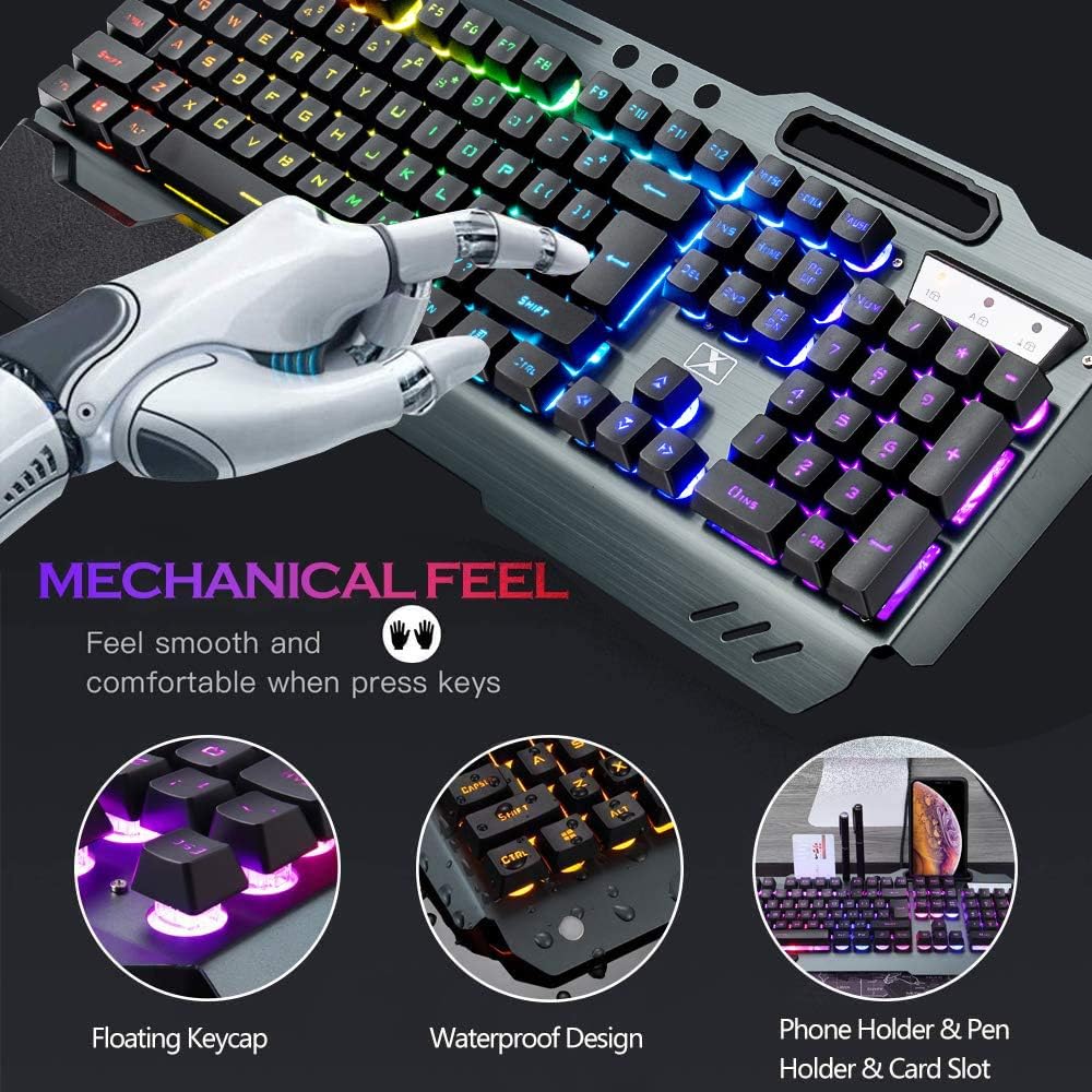 K680 คีย์บอร์ดเกมไร้สายและเมาส - Gaming Keyboard Mouse Combo บทวิจารณ์และราคา