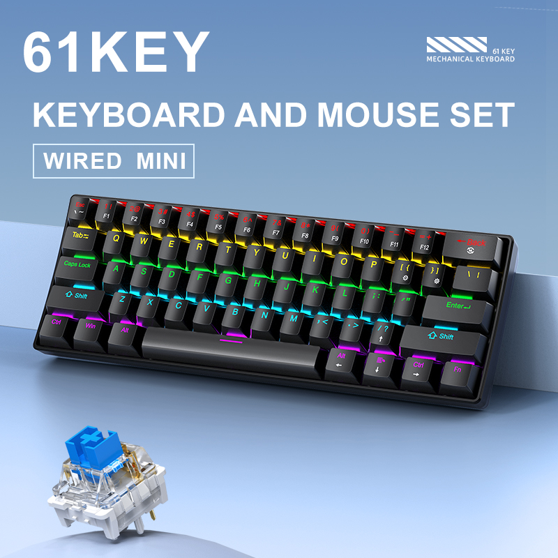 APAYADO K61 Mini Mechanical Ke - Gaming Keyboard Hot Swappable บทวิจารณ์และราคา