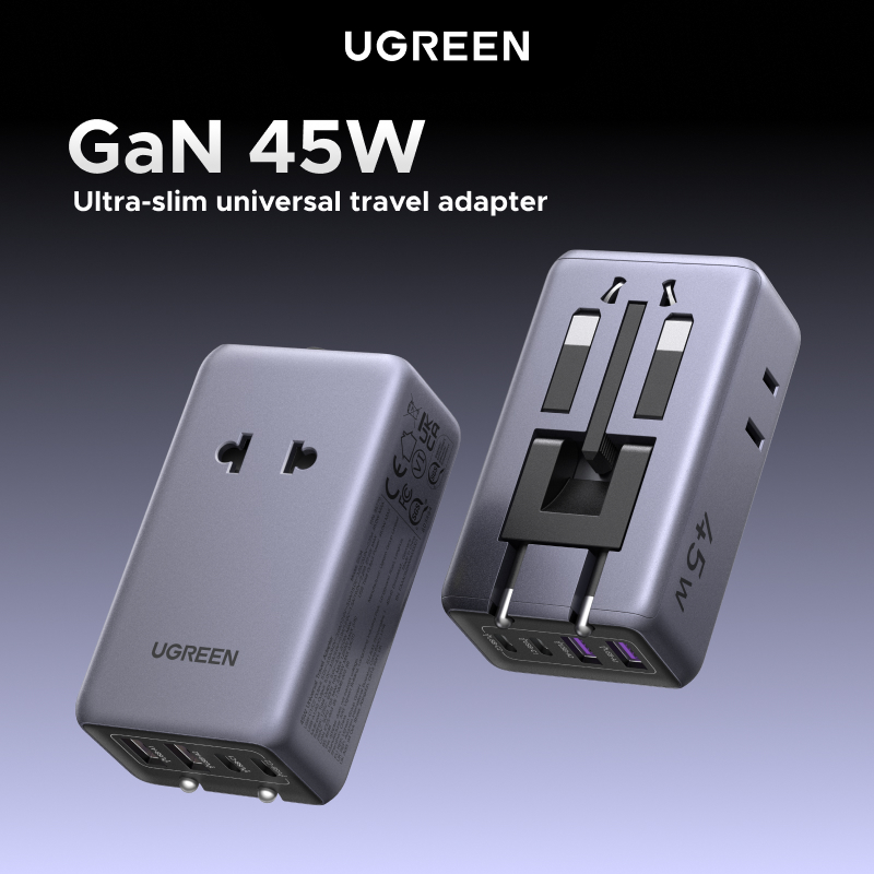 อะแดปเตอร์ปลั๊กไฟ UGREEN GaN 4 - Gaming Keyboard Type C บทวิจารณ์และราคา