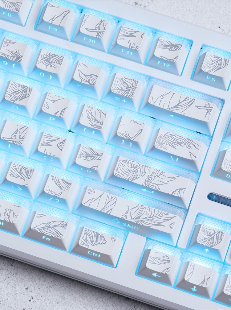คีย์แคปลายขนนก 97 ปุ่ม โปรไฟล์ - Gaming Keyboard Tkl บทวิจารณ์และราคา