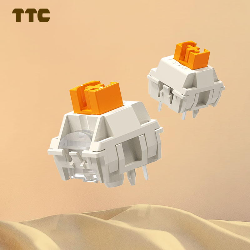 TTC Flame Orange Linear Switch - Gaming Keyboard Hot Swappable บทวิจารณ์และราคา