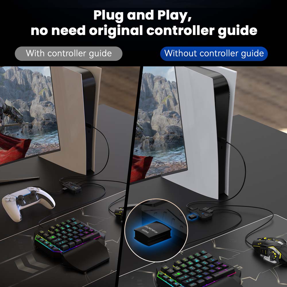 สำหรับ PS5 ชุดคีย์บอร์ดเกมมิ่ง - Gaming Keyboard Type C บทวิจารณ์และราคา