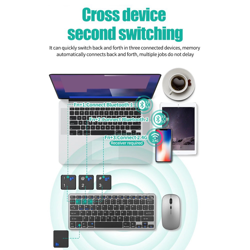คีย์บอร์ดไร้สายบลูทูธ 5.0 และ  - Gaming Keyboard Hot Swappable บทวิจารณ์และราคา