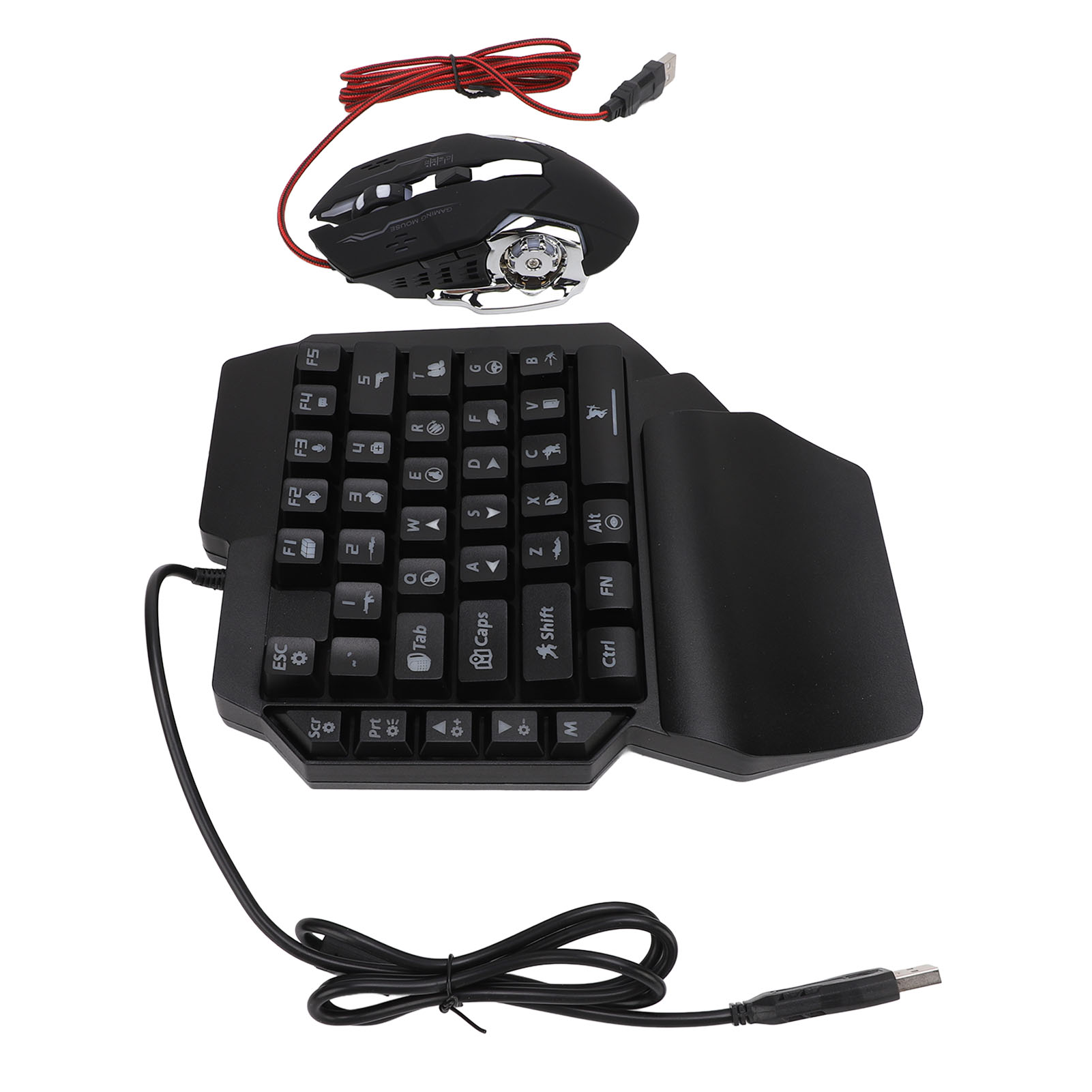 ชุดแปลงเมาส์คีย์บอร์ด ชุดคีย์บ - Gaming Keyboard Mouse Combo บทวิจารณ์และราคา