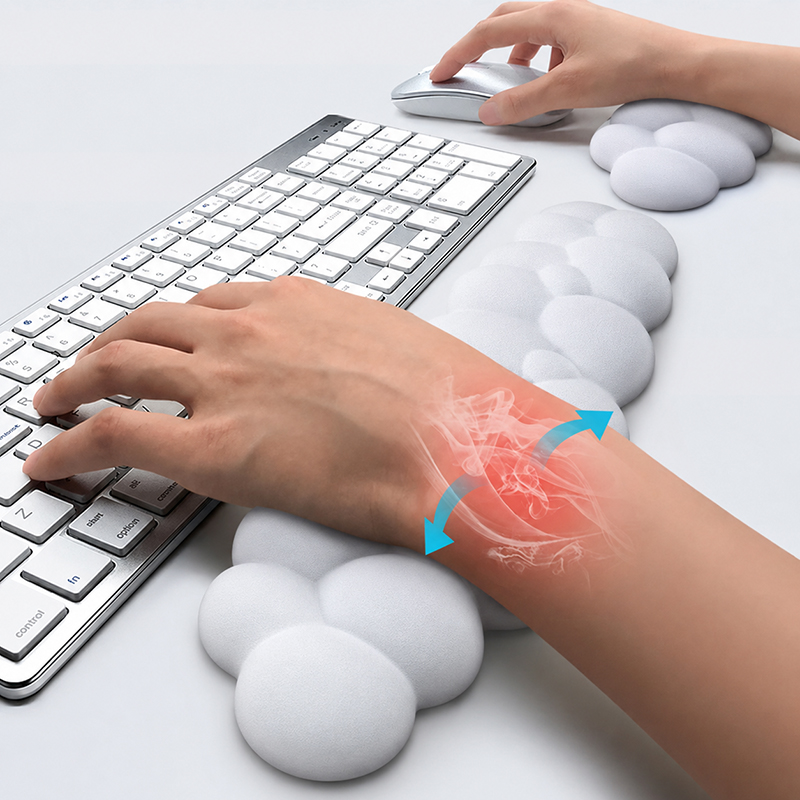 แผ่นรองเมาส์พร้อมที่วางข้อมือ  - Keyboard Mouse Bundle Gaming บทวิจารณ์และราคา