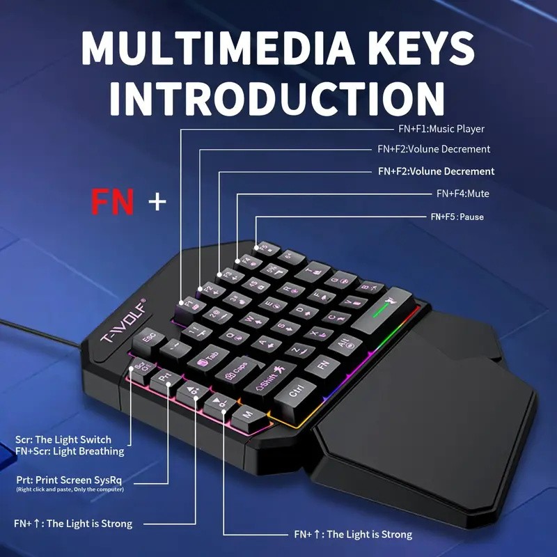 FocusOnPC TF900 ชุดแปลงสัญญาณเ - Gaming Keyboard Extension บทวิจารณ์และราคา
