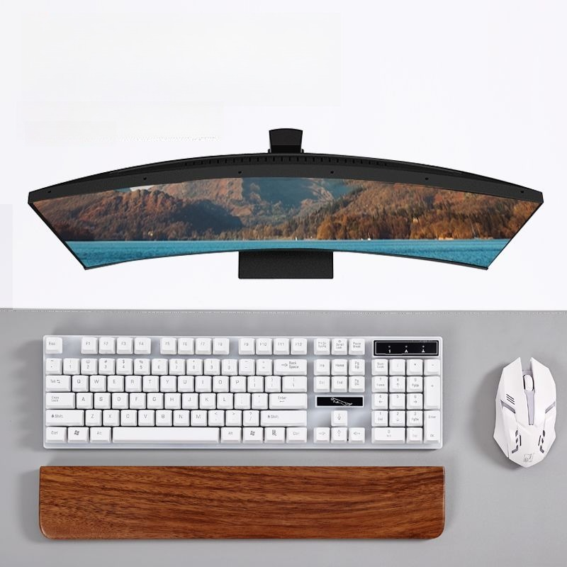 ที่พักข้อมือไม้แท้สำหรับคีย์บอ - Gaming Keyboard Mouse Combo บทวิจารณ์และราคา