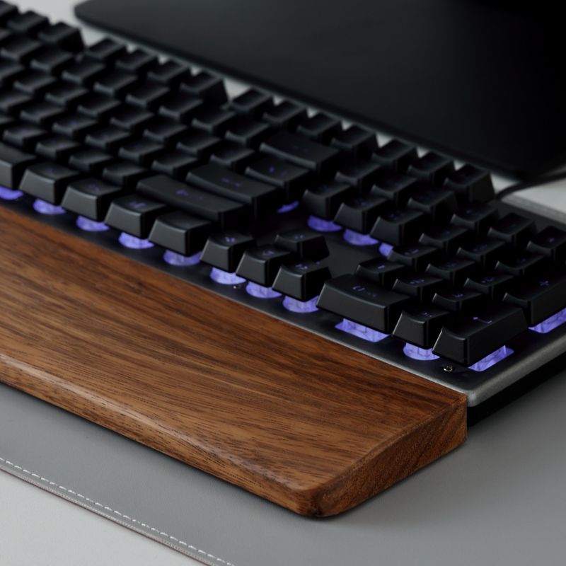 ที่พักข้อมือไม้แท้สำหรับคีย์บอ - Gaming Keyboard Mouse Combo บทวิจารณ์และราคา