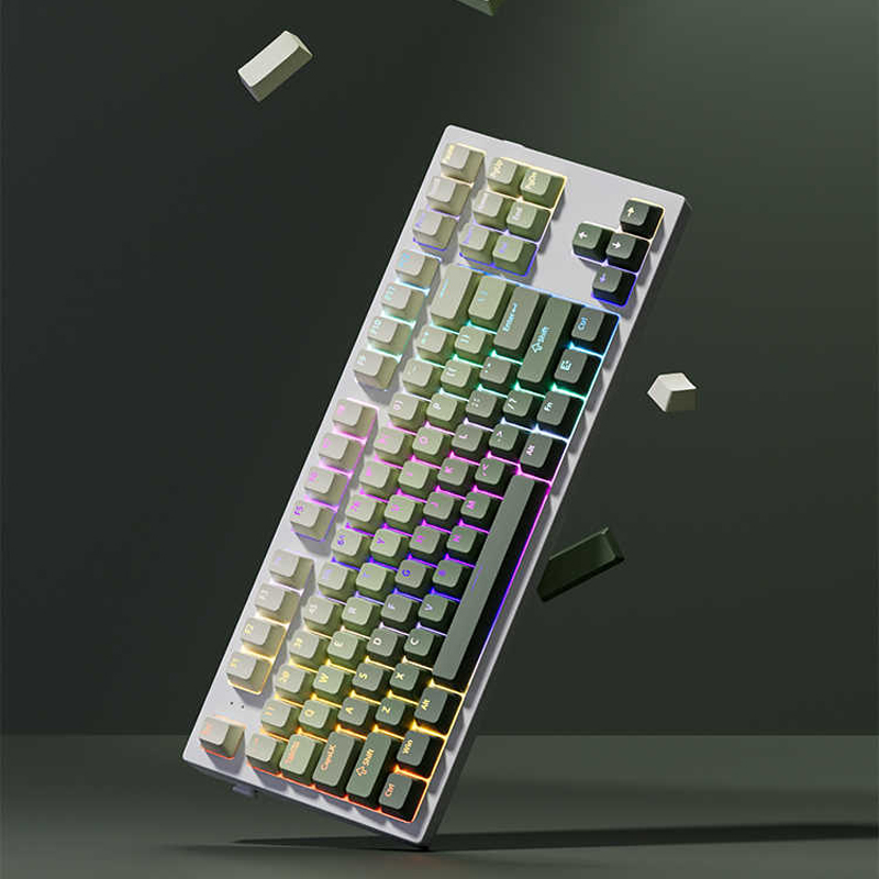 สีเขียวองุ่น Top-lit RGB Backl - Gaming Keyboard No Rgb บทวิจารณ์และราคา