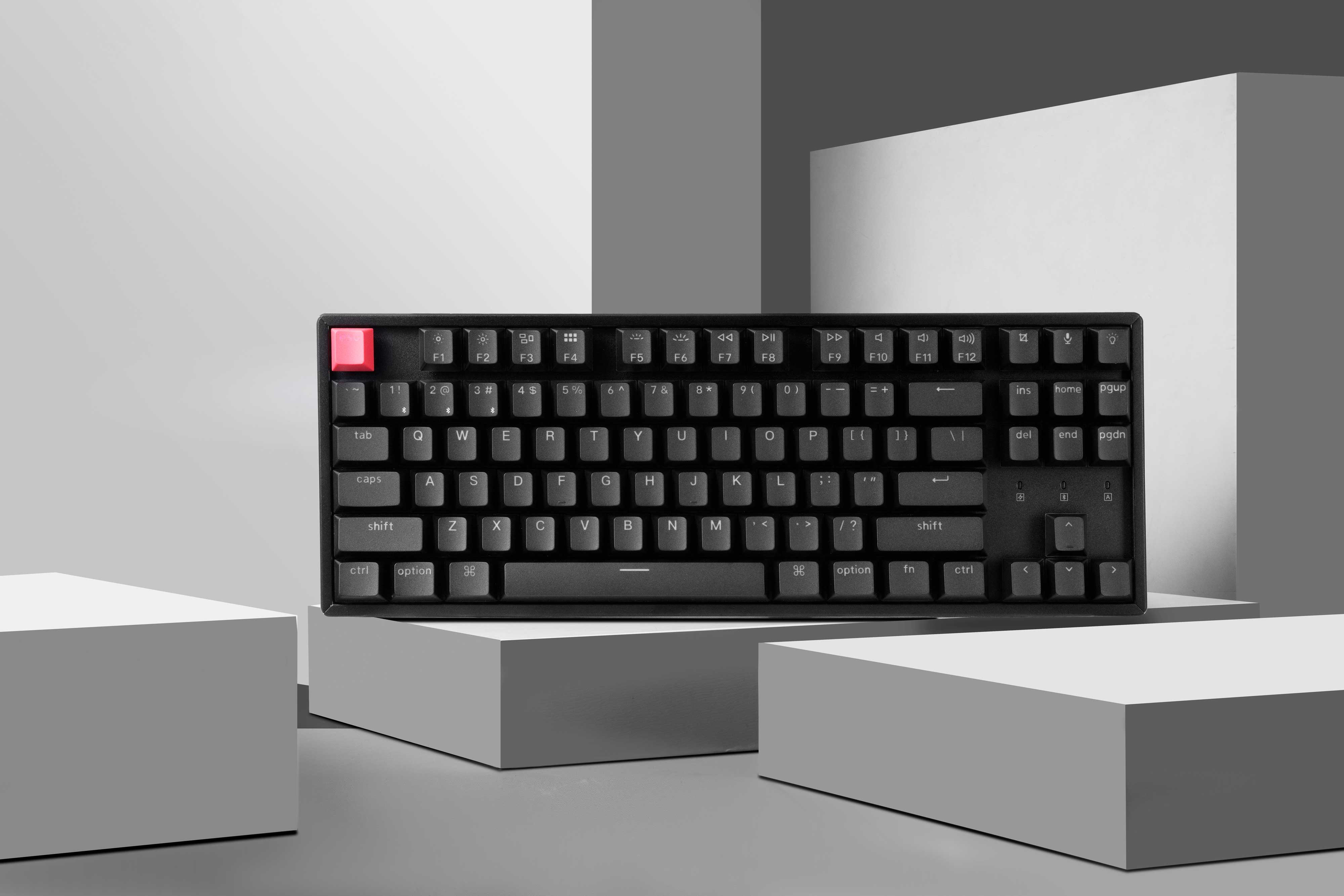 Keychron K8 V2 QMK ไร้สายที่กํ - Gaming Keyboard Tkl บทวิจารณ์และราคา