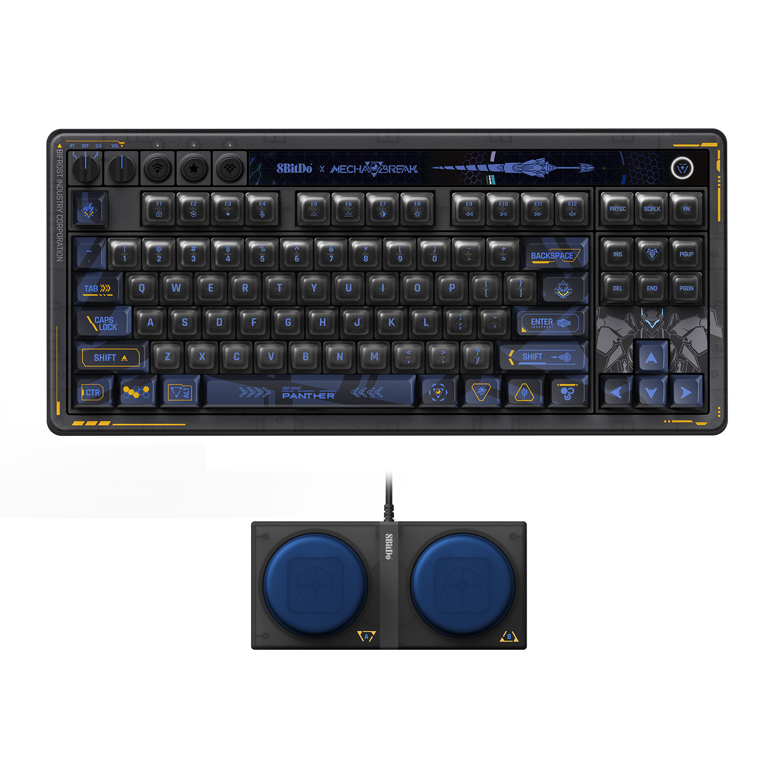 8BitDo Retro 87 Mechanical Key - Gaming Keyboard Hot Swappable บทวิจารณ์และราคา